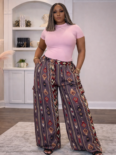 Mesoma Ankara Statement Pants