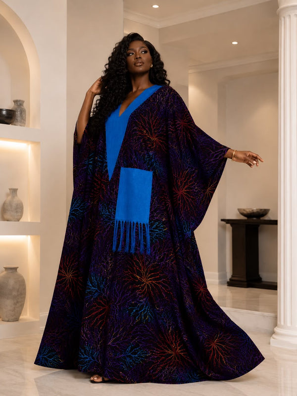 Ginika Ankara Kaftan Maxi Dress