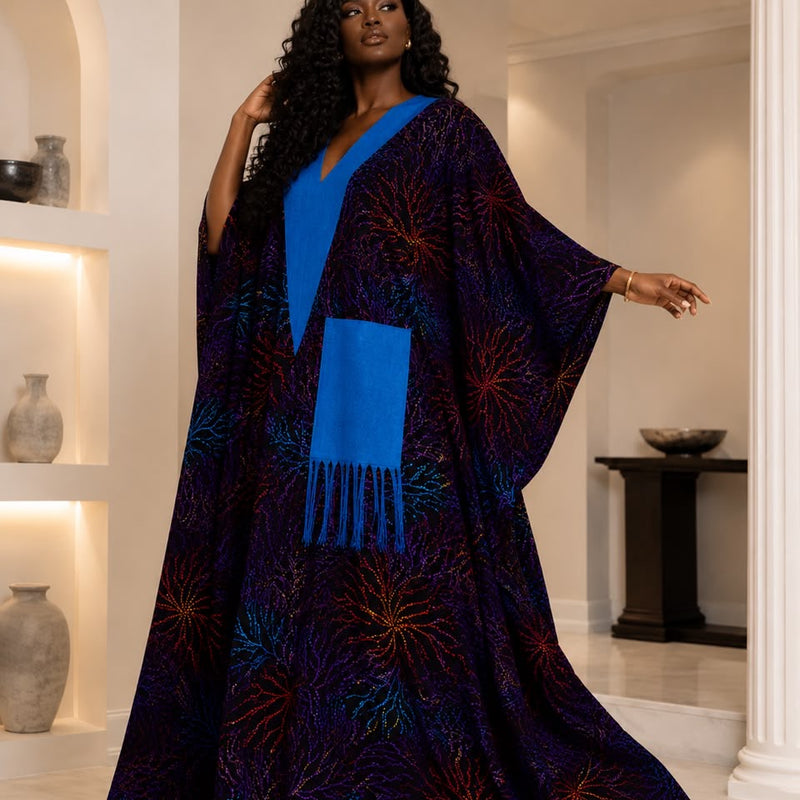 Ginika Ankara Kaftan Maxi Dress