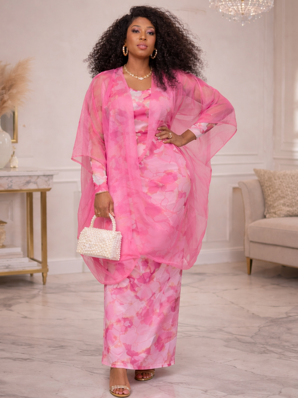 Malaika 2-piece mesh dress