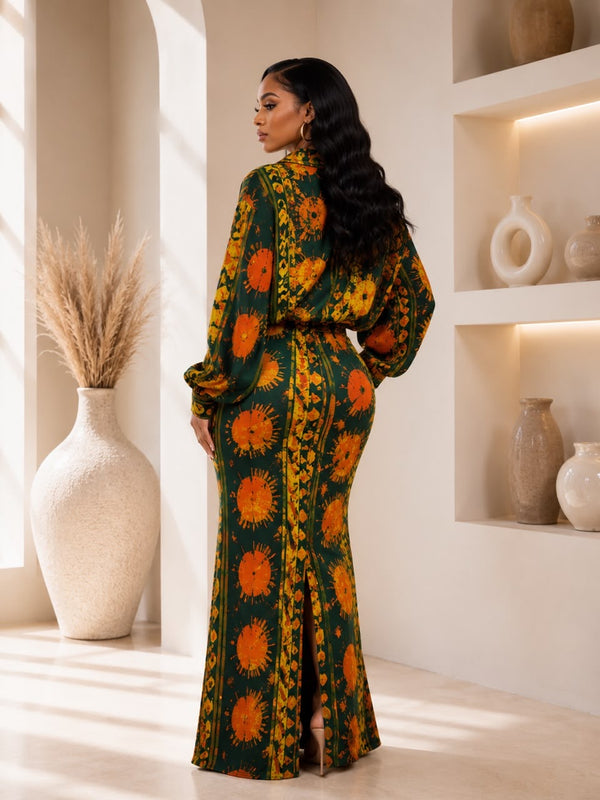 Banke Adire 2-Piece skirt set