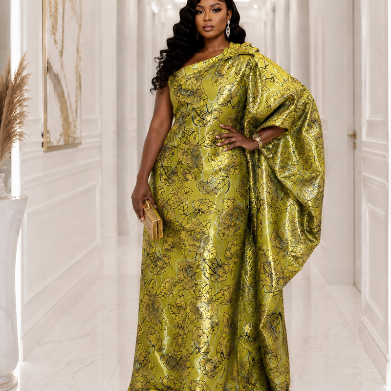 Alaoma Monstrap Boubou Kaftan