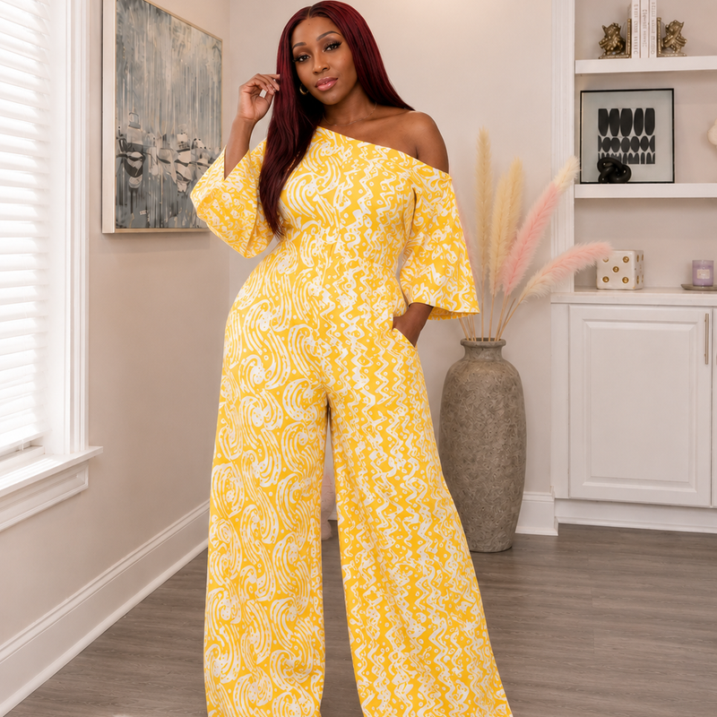 Nono Adire Wide-Leg Jumpsuit
