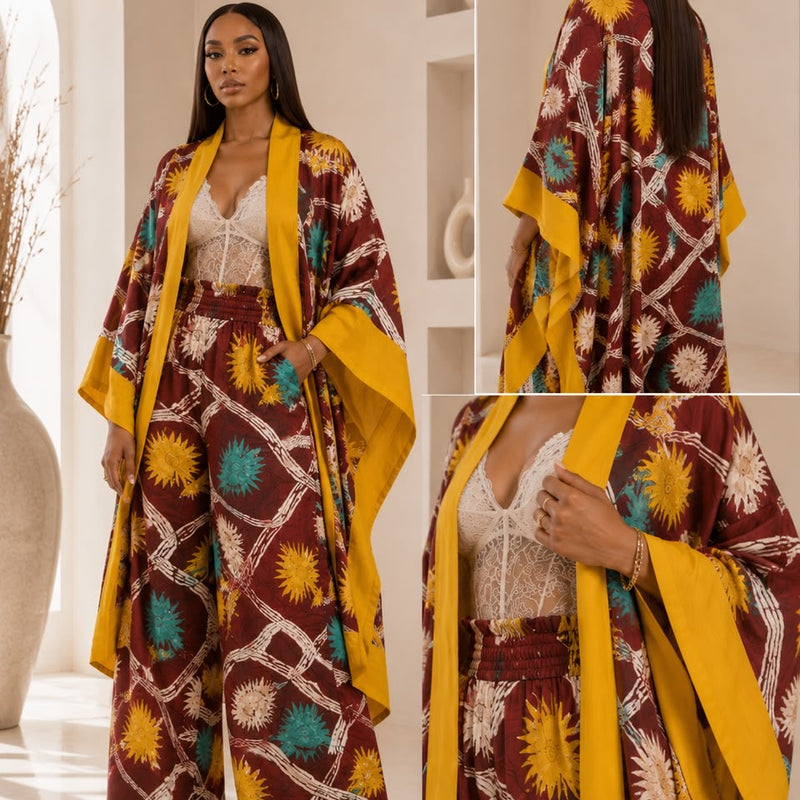 Oriki Ashoke & Adire 2-piece pant set