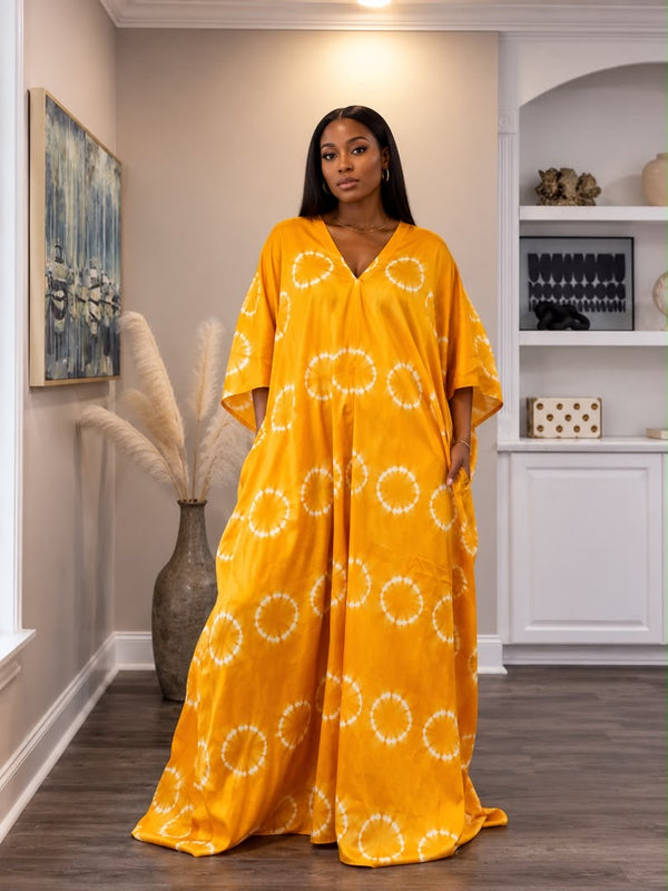 Kanene Adire Boubou Kaftan