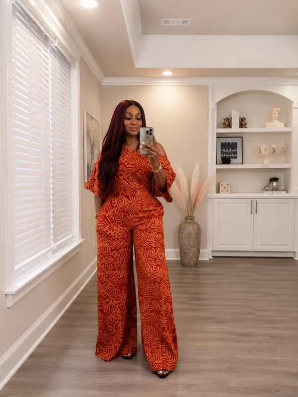 Nono Adire Wide-Leg Jumpsuit