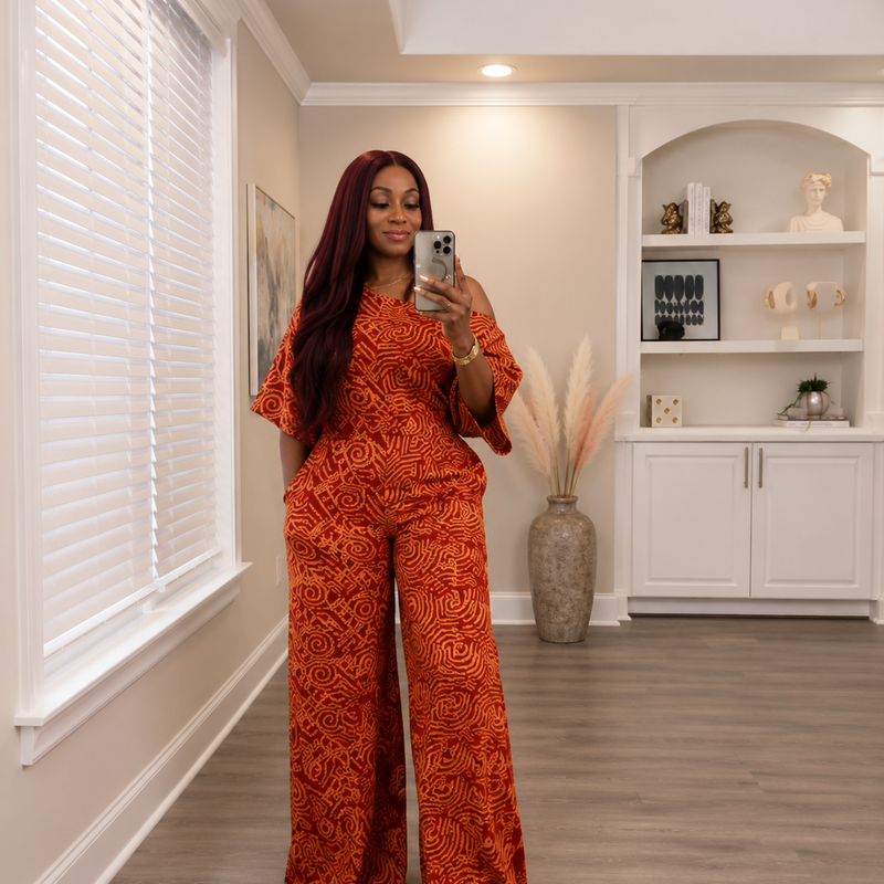 Nono Adire Wide-Leg Jumpsuit