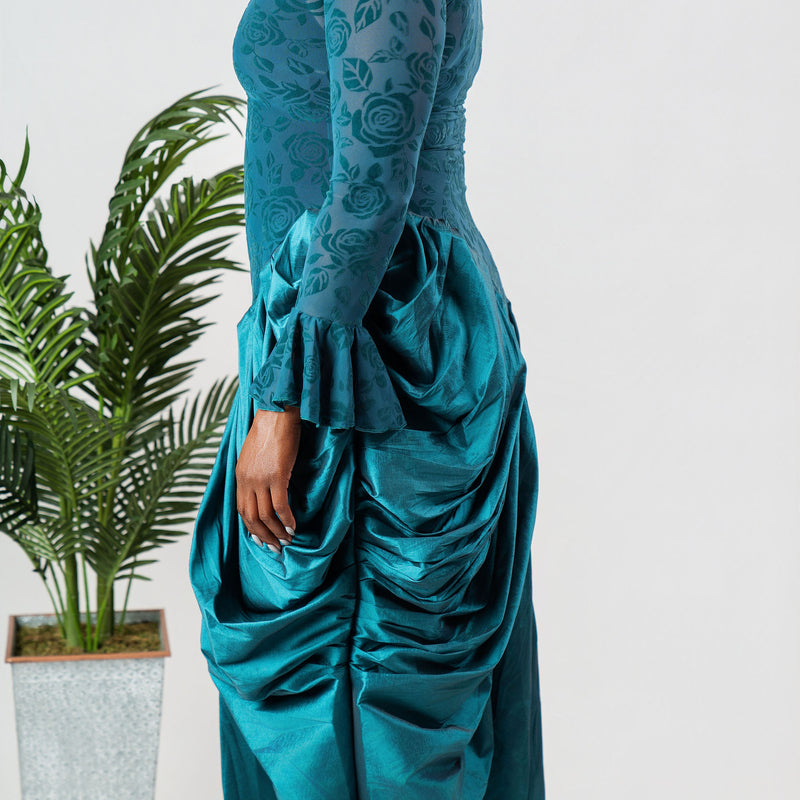 ADUKE DRAPED ELEGANCE GOWN