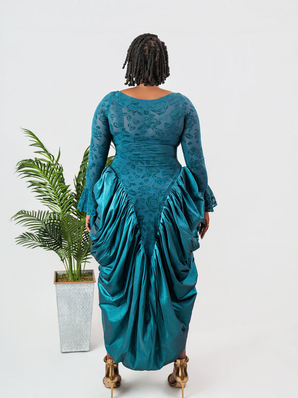 ADUKE DRAPED ELEGANCE GOWN