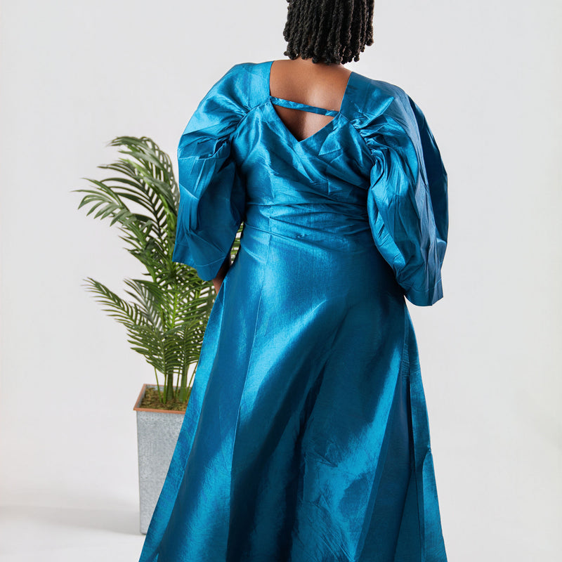 Amina Luxe Boubou Gown – Elegant African Kaftan Dress | Aso Élan