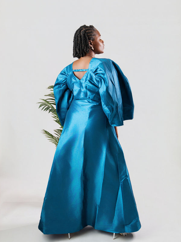 Amina Luxe Boubou Gown – Elegant African Kaftan Dress | Aso Élan