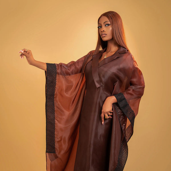 THE AMETHYST BOUBOU DRESS Aso Elan