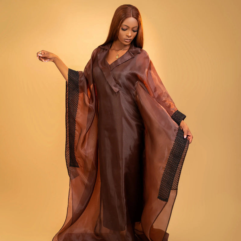 THE AMETHYST BOUBOU DRESS Aso Elan