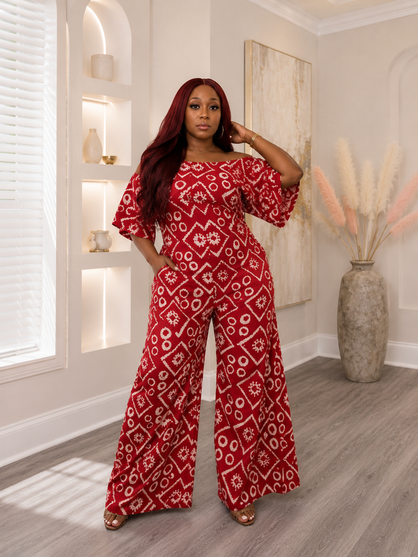 Nono Adire Wide-Leg Jumpsuit