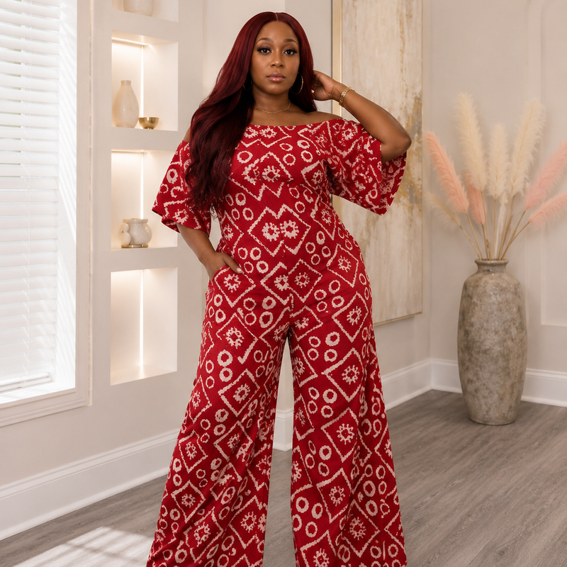 Nono Adire Wide-Leg Jumpsuit