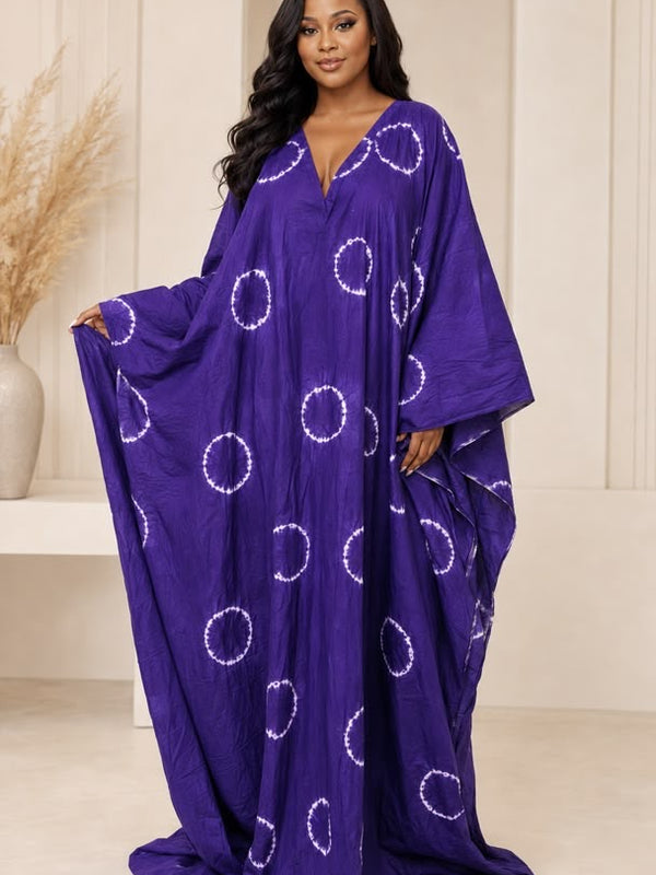 Kanene Adire Boubou Kaftan