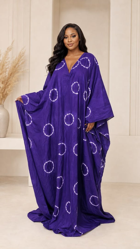 Kanene Adire Boubou Kaftan