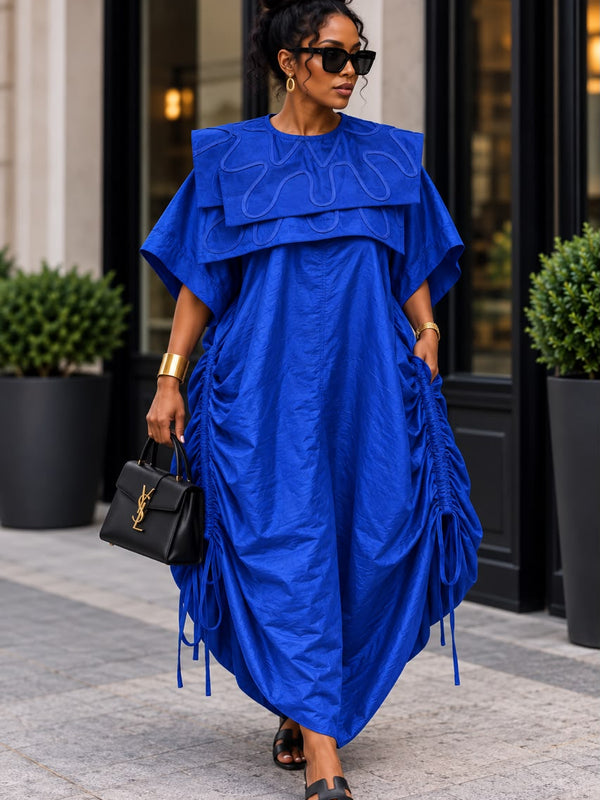 The Queen of NYC Adjustable Boubou Kaftan – Flowing Maxi Dress