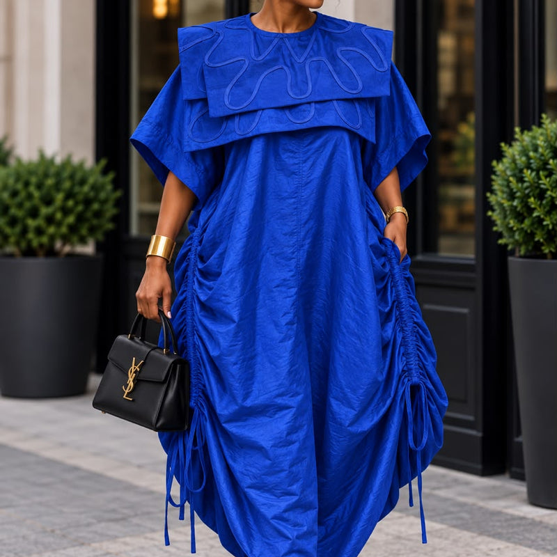 The Queen of NYC Adjustable Boubou Kaftan – Flowing Maxi Dress