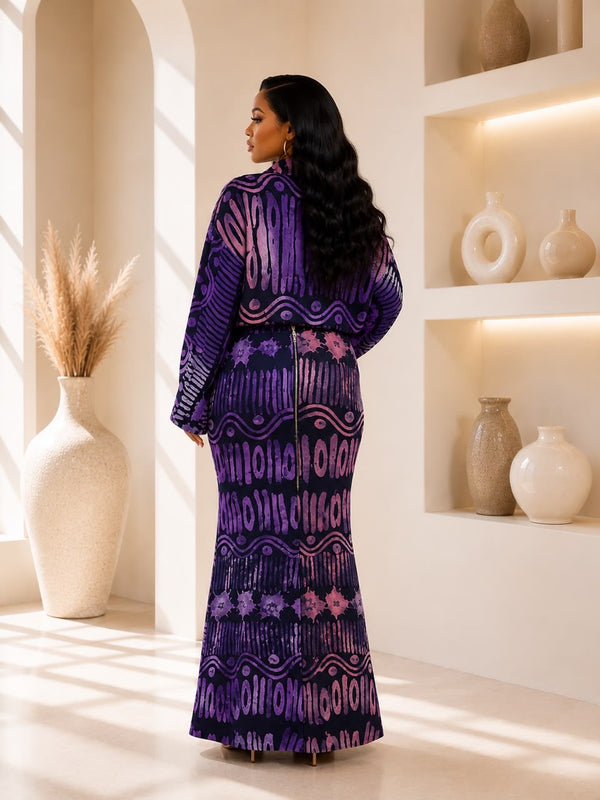 Banke Adire 2-Piece skirt set