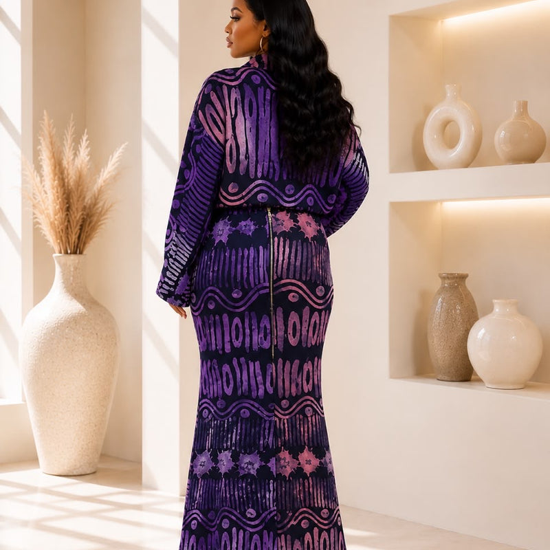 Banke Adire 2-Piece skirt set
