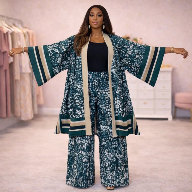Oriki Ashoke & Adire 2-piece pant set