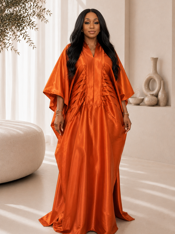 LEBA Damax Boubou Kaftan – Luxury African Maxi Dress