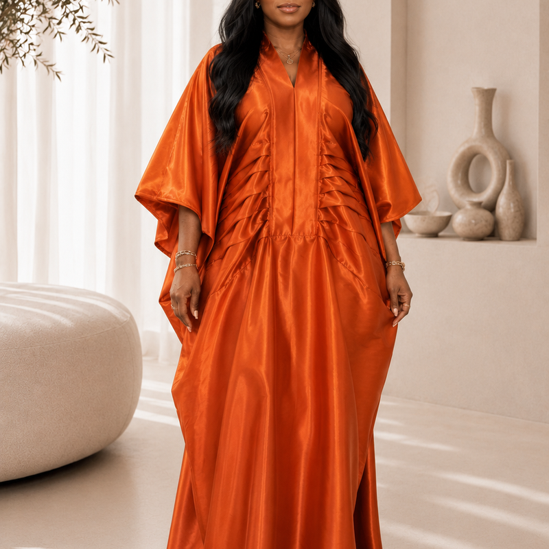 LEBA Damax Boubou Kaftan – Luxury African Maxi Dress