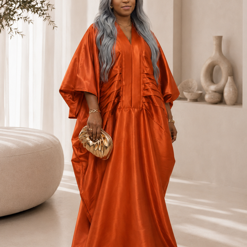 LEBA Damax Boubou Kaftan – Luxury African Maxi Dress