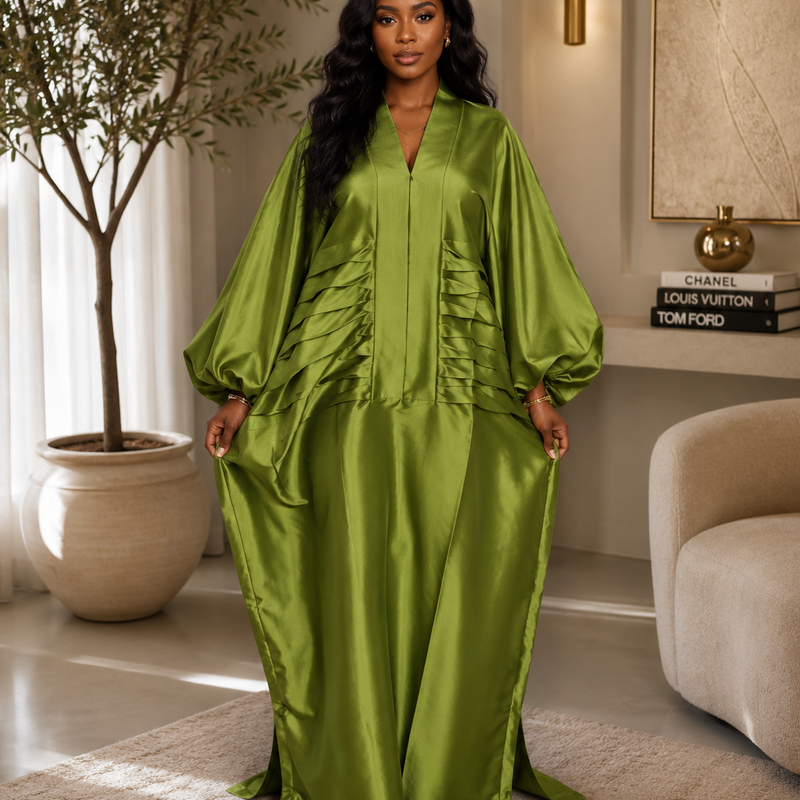 LEBA Damax Boubou Kaftan – Luxury African Maxi Dress