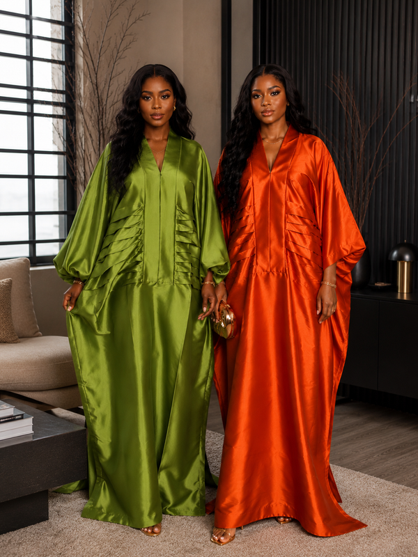 LEBA Damax Boubou Kaftan – Luxury African Maxi Dress