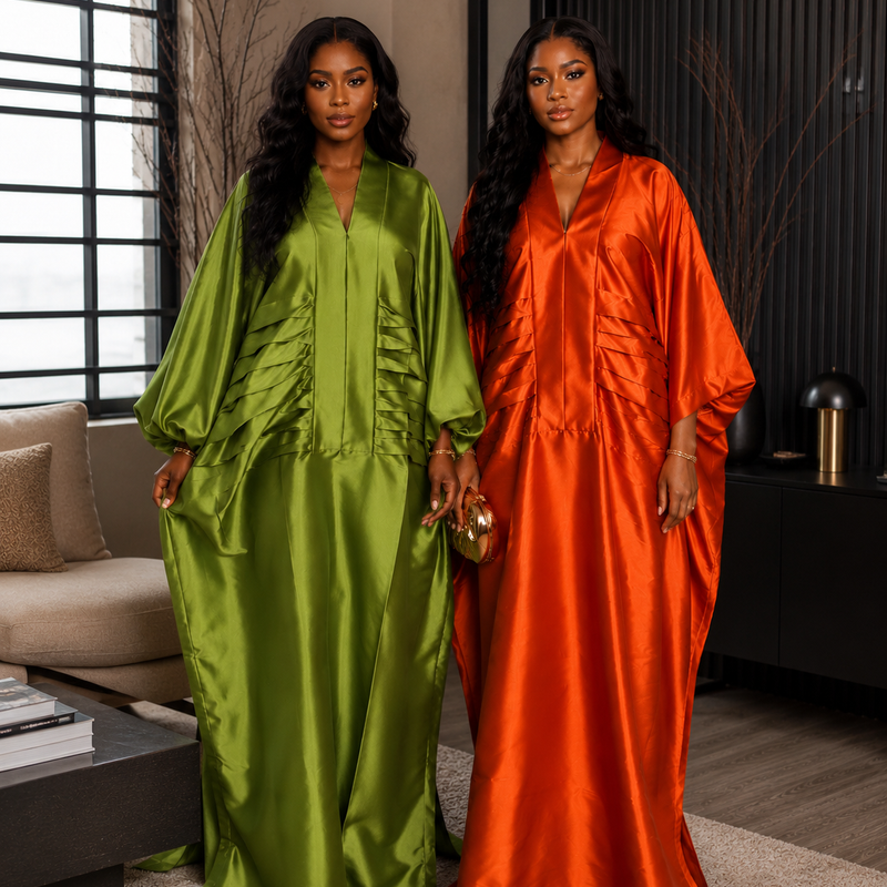 LEBA Damax Boubou Kaftan – Luxury African Maxi Dress