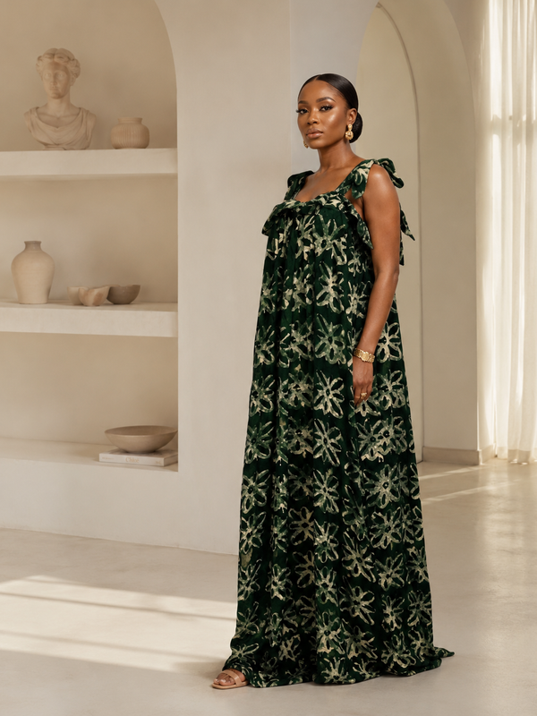 Marushka Adire Flowy Dress