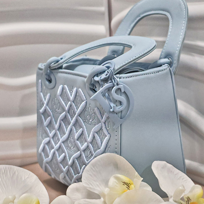 EMBROIDERED MINI TOTE BAG