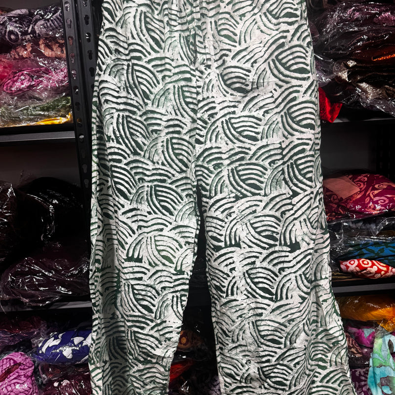 Khalani Luxe Tie-Dye Draped Pant Set